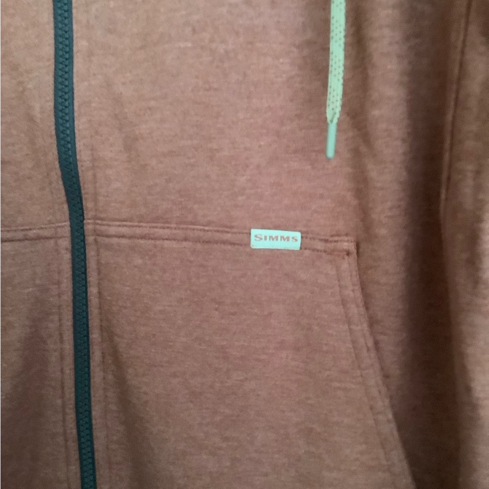Simms Men's Rust Performance Jacket - Picture 2 of 4